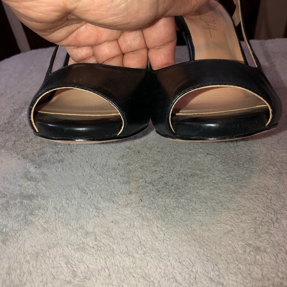 JOAN OLOFF Gigi Mary Jane High-Heel Sandals Sz 8.5 - Picture 4 of 12